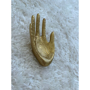 Gold Hand Jewelry or Key Holder Bowl Decor
